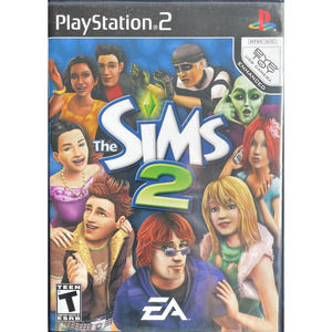 The Sims 2 Black Label (Sony PlayStation 2, 2005) PS2 Complete CIB Manual TESTED